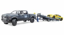 Bruder RAM 2500 Power Wagon und Roadster Bruder Racing Team