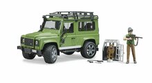 Bruder Land Rover Defender Station Wagon mit F&ouml;rster und Hund