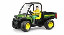 Bruder John Deere Gator XUV 855D mit Fahrer