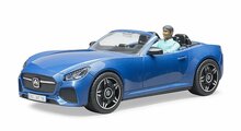 Bruder Roadster Blauw mit Fahrer