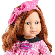 Paola Reina Puppe Ich bin deine Becky Roze/Geruit (42 cm)