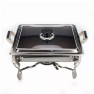 Chafing Dish aus Chrom