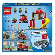 LEGO City 60375 Die Feuerwache und das Feuerwehrauto