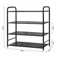 Schuhe Storage rack Schwarz