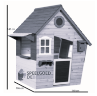 Kinderhaus aus Holz M&auml;rchen