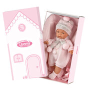 Llorens M&auml;dchen Puppe Joelle Llorona Toquilla Rosa Kleidung 38Cm