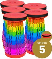 Alora Faltbarer Hocker extra starker Regenbogen pro 5