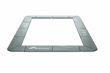 Akrobat Primus Flat to the ground Trampolin Rand 335x244cm Antraciet