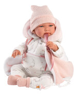 Llorens Puppe Tina mit Schlafsack - 44cm