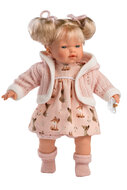 Llorens Puppe Roberta mit rosa Jacke - 33 cm