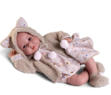 Puppe Antonio Juan Luca mit Jacke 42cm