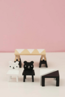 Lundby Puppenhaus Holzpuppenm&ouml;bel Diy - Tisch/St&uuml;hle