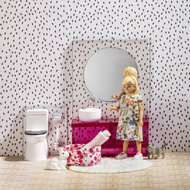 Lundby Puppenhaus-Set - Badezimmer mit Toilette