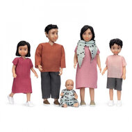 Lundby Set - Puppenhausfamilie &#039;Jamie&#039; (5-teilig)