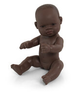 MINILAND BABYPOP NACKTES AFRIKANISCHES M&Auml;DCHEN 32CM