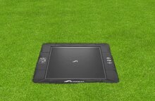 Trampolin AKROBAT PRIMUS FLAT 380x250 schwarz / schwarz (Special Edition)