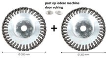 Kibani Unkrautbürste 20cm pro 2