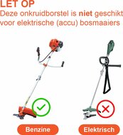 Kibani Unkrautbürste 20cm pro 3