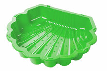 Sandkasten Muschel Apfelgrün