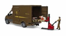 Bruder MB NEW Sprinter UPS inkl. Fahrer und Zubehör