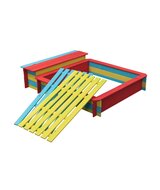 Holzkasten, Jade gefärbt