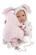 Llorens Puppe BIMBA mit Tragetuch M&auml;dchen rosa - 35 cm