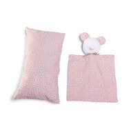 Puppe Antonio Juan Luca mit Teddybär-Pyjama 42cm