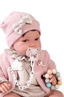 Puppe Antonio Juan Pipa mit Beißring 42cm