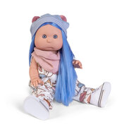 Puppe Antonio Juan Iris mit blauen Haaren 38cm