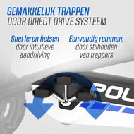 BERG Skelter Buzzy Police mit Soundbox, schwarz, 2-5 Jahre