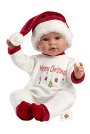 Llorens pop LEO SONRISAS 45cm pyama merry christmas