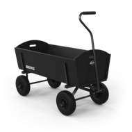 BERG Bolderwagen XL Zwart - Transportkar - Tot 150 kg