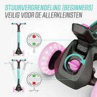 BERG Nexo Step - Opvouwbaar LED Verlichting - Mint/Roze 6+ Jaar