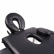 Massagetafel Relax Budget - Inklapbaar - Draagbaar - Zwart