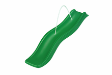 Houten Speeltoestel Irma Groot - Met Groene Glijbaan - Klimtoren