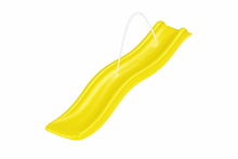 Houten Speeltoestel Maria met gele glijbaan