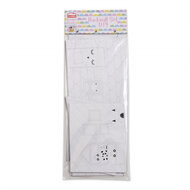 DIY poppenhuis achterwand om in te kleuren - Lundby Creative 44x19cm