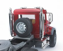 Bruder Mack Granite Met Dieplader En Jcb 4Cx Baggerlader 1:16