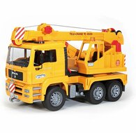 Bruder MAN Kranwagen mit Teleskopkran, 42,5 cm, Ma&szlig;stab 1:16