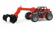 Bruder Manitou Teleskoplader MLT 633 mit Schaufel-Greifer 1:16