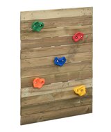 Houten Speeltoestel Irma Small - Met Groene Glijbaan - Compact