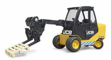 JCB Elektro-Gabelstapler mit Palette von Bruder, 1:16