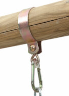 Schommelhaak rond &Oslash;100 vz (3mm) 2 stuks