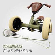 BERG Buzzy Retro Skelter Groen - 2-5 Jaar - 4 Wielen EVA Banden