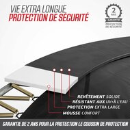 BERG Elite InGround 330 Grijs + Safety Net Deluxe