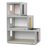 Lundby uitbreidingsmodule 44cm met verwisselbare wanden (grijs)