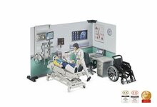 Bruder bWorld Krankenhaus-Spielset mit Arzt, Patient und Zubeh&ouml;r