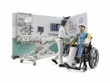 Bruder bWorld Krankenhaus-Spielset mit Arzt, Patient und Zubeh&ouml;r