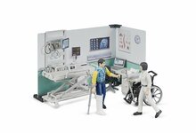 Bruder bWorld Krankenhaus-Spielset mit Arzt, Patient und Zubeh&ouml;r