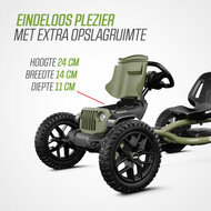 Skelter met BFR-systeem Berg Buddy Jeep Wrangler groen 3-8 jaar